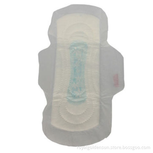 250mm sanitary napkins with embossing